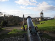 Canon Overlooking Edinburgh