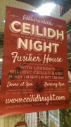 Ceilidh Night Poster