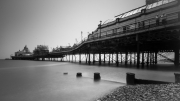 Eastbourne Pier Black and White
