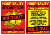 Hospitality Brixton April 2011