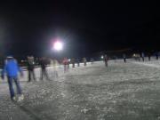 Ice Skating on Lake