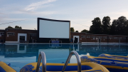 Jaws at Brockwell Lido