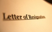 Letter of Resignation