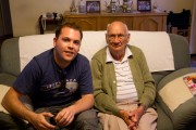 Me and Grandpa April 2012