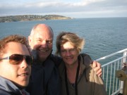 Me Dad and Mom on Ferry Crossing