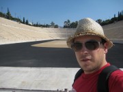 Me in Front of Panathinaiko Olympic Stadium