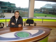 Me in Wimbledon Press Room