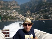 Me on the Amalfi Boat Cruise