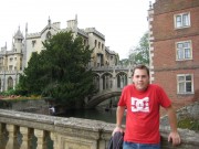 Me Outside Bridge of Sighs Cambridge
