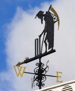 Old Father Time Weather Vane