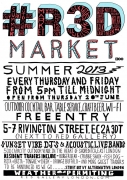 R3d Market Shoreditch New Art Work