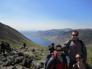 Scafell Pike Si Me and Suzie