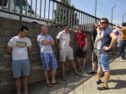 Si Woolley Stag Weekend Waiting To Shoot