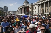 South African Elections 2014 Trafalgar Square