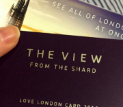 View from the Shard Love London Card